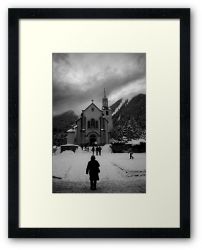 Going to Church - Framed Print