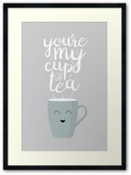 A Nice Cup of Tea - Framed Print