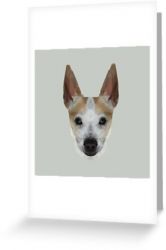 The Jack Russell - Finn - Greeting Card