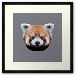 The Red Panda - Framed Print
