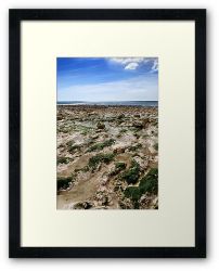 Birling Gap Beach - Framed Print